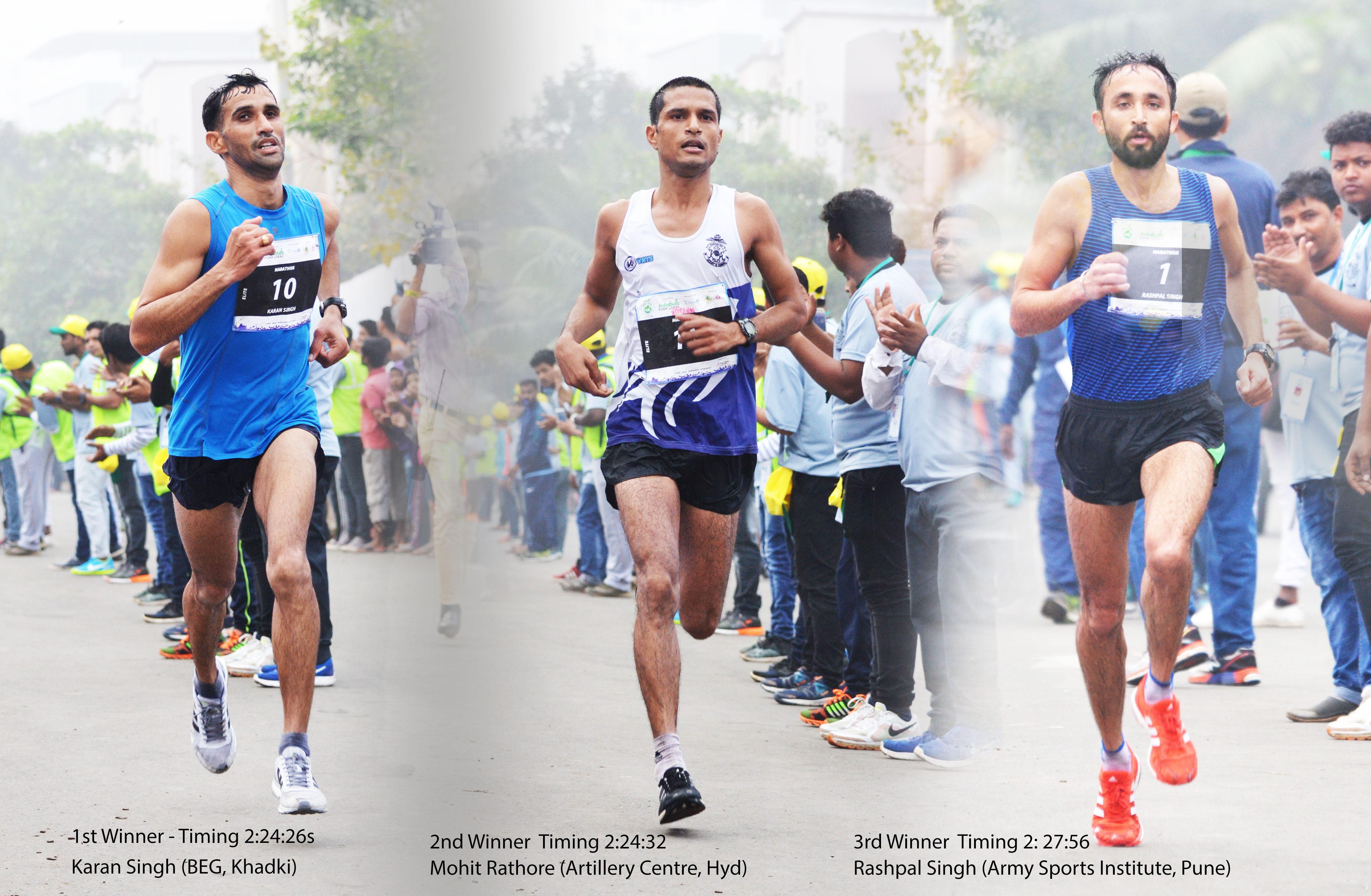 winner of the men's full marathon of Vasai-Virar Mayor's Marathon 2017