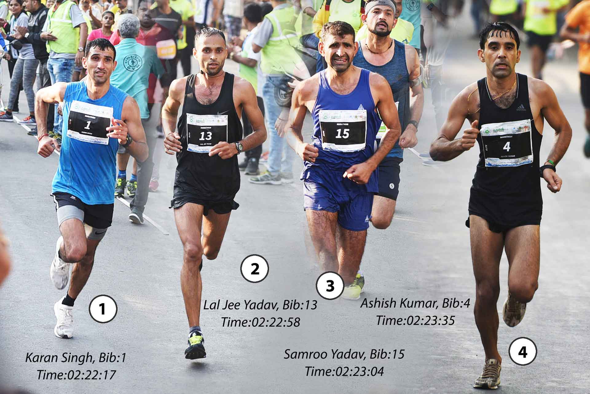 Vasai-Virar Marathon 2018 Winners